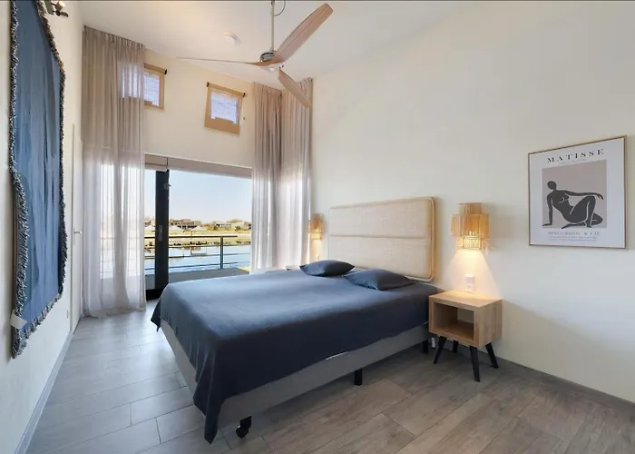 Luxury Waterfront Retreat 4p - Comfort & Panoramisch Uitzicht - 13 * Ouddorp