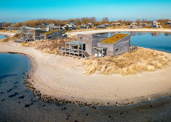 וילה Luxury Waterfront Retreat 4p - Comfort & Panoramisch Uitzicht - 13 אאודורפ